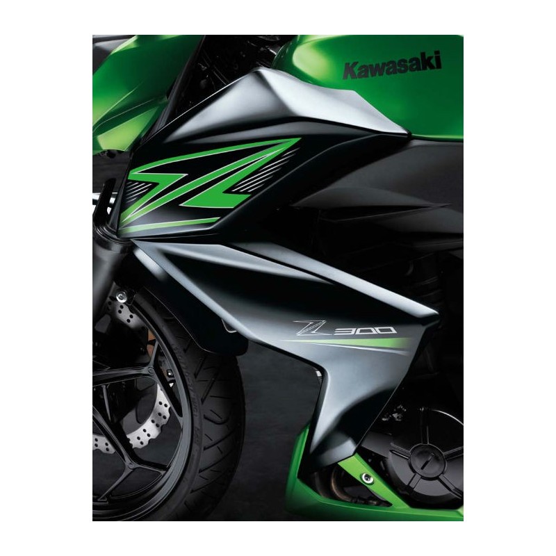 Carénage Flanc Avant Gauche Kawasaki Z300 Carénage Flanc Avant Gauche Kawasaki Z300