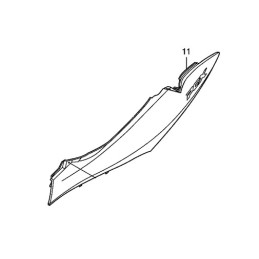 Rear left Side Panel Honda PCX 125/150 v1 v2