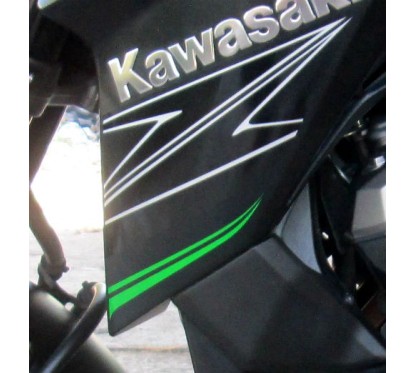 Pattern Shroud Left Kawasaki Z800 2014 2015