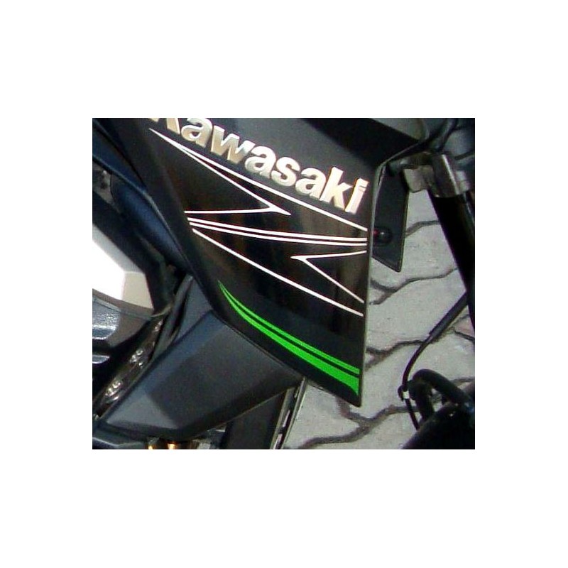 Sticker Motif Flanc Avant Droit Kawasaki Z800 2014 2015 Sticker Motif Flanc Avant Droit Kawasaki Z800 2014 2015
