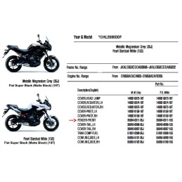 Garde Boue Avant Kawasaki Versys 650