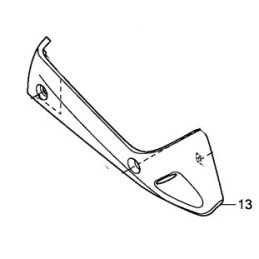 Protector Lower Muffler Honda Forza 300