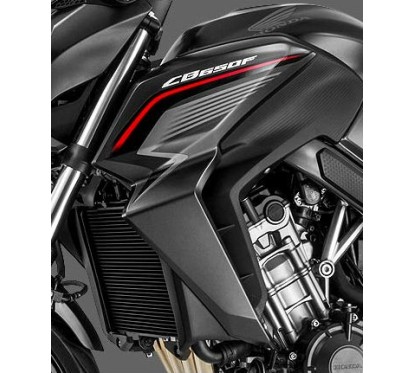 Flanc Avant Gauche Noir Mat Gunpowder Honda CB650F