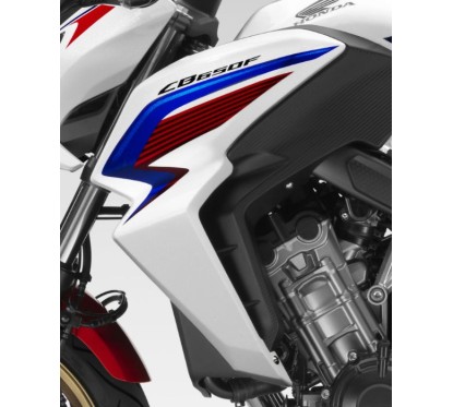 Shroud Left Honda CB650F TRICOLOR WHITE