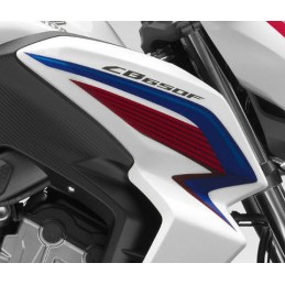 Stripe Shroud Right Honda CB650F TRICOLOR WHITE