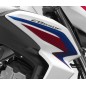 Autocollant Sticker Flanc Avant Droit Honda CB650F TRICOLOR BLANC