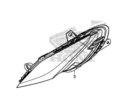 Clignotant Avant Gauche Honda Forza 300