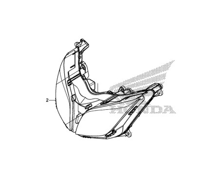 Headlight Honda Forza 300