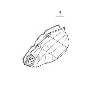 Cover Air Filter Honda PCX 125/150 v2 v3