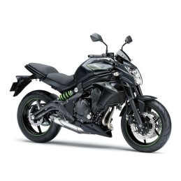 Pattern Right Tank Cover 2016 Kawasaki ER6N 650 METALLIC CARBON GRAY