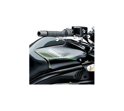 Autocollant Droit Couvre Reservoir 2016 Kawasaki ER6N 650 GRIS MÉTALLIQUE CARBON