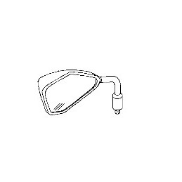 Mirror Left Kawasaki Er6n 650 2014 2015 2016