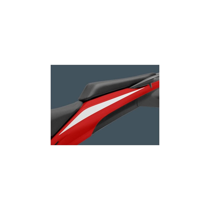 Stripe Left Rear Cowling Honda CBR 500R Ross White Stripe Left Rear Cowling Honda CBR 500R Ross White