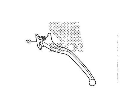 Brake Lever Left Honda Forza 300