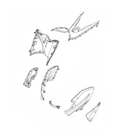 Carénage Avant Droit Yamaha NMAX