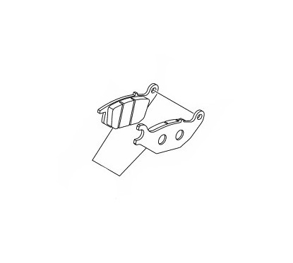 Rear Brake Pads Kit Yamaha YZF R15