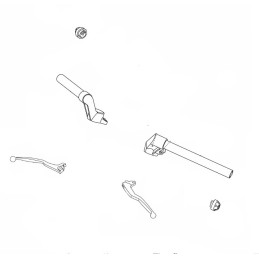 End Grip Handlebar Yamaha YZF R15