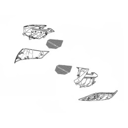 Front Cover Left Yamaha YZF R15