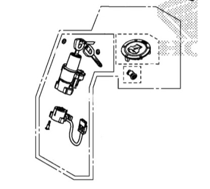 Key Set Honda CB650F