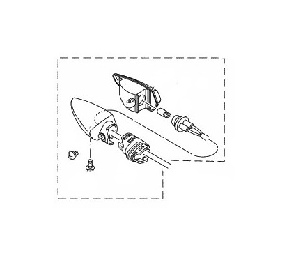 Clignotant Arrière Droit Yamaha YZF R15