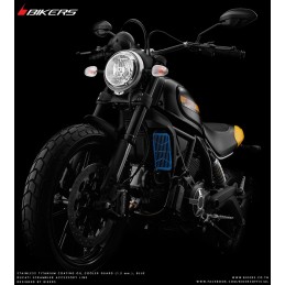 Grille Protection Radiateur Titane Bikers Ducati Scrambler