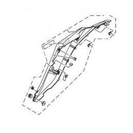 Carénage Arrière Droit Yamaha MT-03 / MT-25