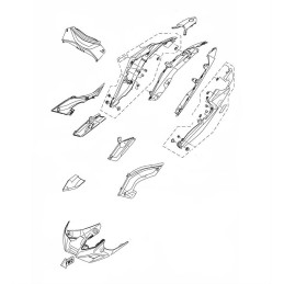 Couvre Carénage Inférieur Yamaha MT-03 / MT-25