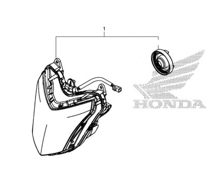 Headlight Honda CBR 650F
