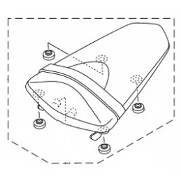 Tandem Seat Yamaha MT-03 / MT-25