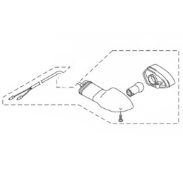 Clignotant Arrière Gauche Yamaha MT-03 / MT-25