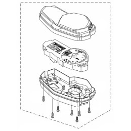 Compteur Yamaha MT-03 / MT-25