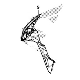Panel Right Inner Honda CBR 650F