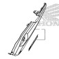 Rear Cover Left Honda CB500X 2016 2017 2018