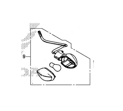 Turn Signal Front Left Honda CBR 650F