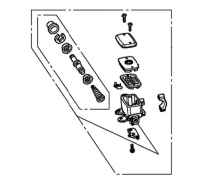 Front Master Cylinder Assembly Honda CBR 650F
