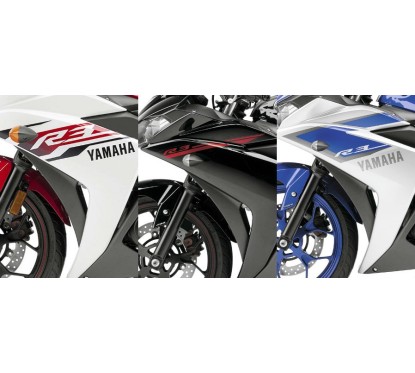 Set Marks Cowling Front Left Yamaha YZF R3 2015
