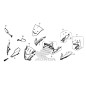 Cowling Front Right Honda CBR 650F