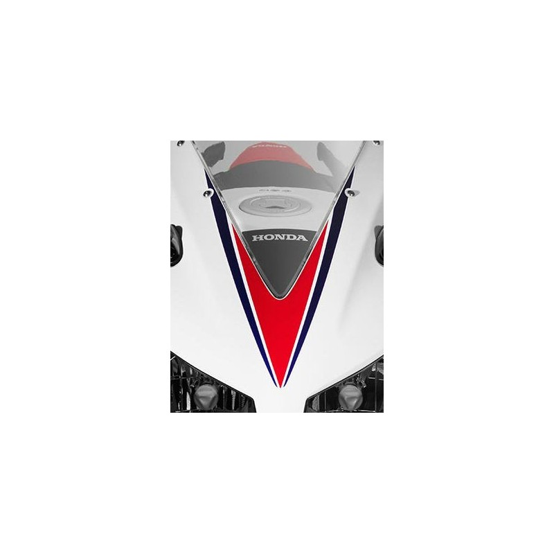 Autocollant Sticker Face Avant Honda CBR300R Bicolor Blanc/Rouge 2015
