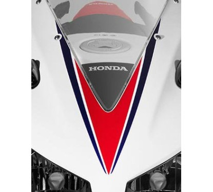 Autocollant Sticker Face Avant Honda CBR300R Bicolor Blanc/Rouge