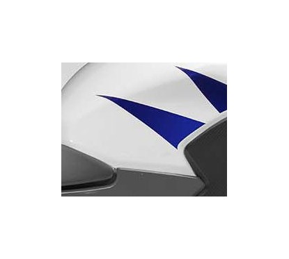 Autocollant Arrière Droit Reservoir Honda CBR300R Bicolor Blanc/Rouge