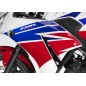 Autocollants Carénage Flanc Avant Gauche Honda CBR300R Bicolor Blanc/Rouge