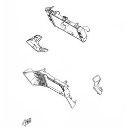 Guide Air Left Yamaha MT-03 / MT-25