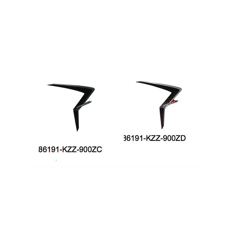 Stripe Front Shroud Right Honda CRF 250L 2012 Stripe Front Shroud Right Honda CRF 250L 2012