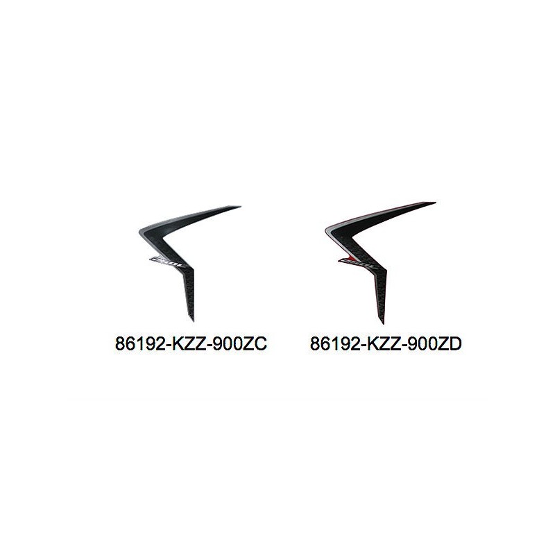 Stripe Front Shroud left Honda CRF 250L 2012