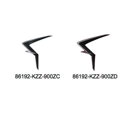 Autocollant Flanc Avant Gauche Honda CRF 250L