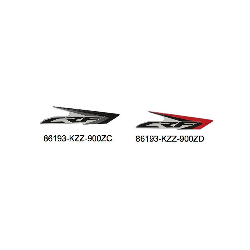 Stripe Shroud right Honda CRF 250L 2012 Stripe Shroud right Honda CRF 250L 2012