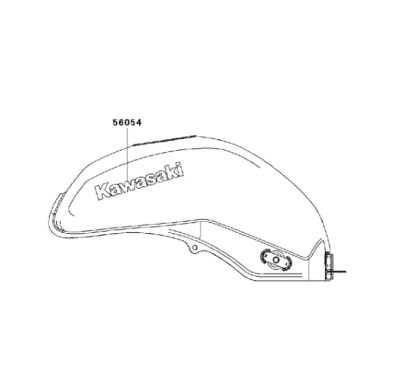 Mark Tank Kawasaki Er6n 650 2009/10/11