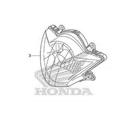 Headlight Honda SH125i / SH150i