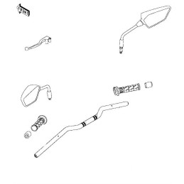 Guidon Kawasaki Z300