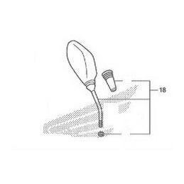 Rétroviseur Droit Honda SH125i / SH150i